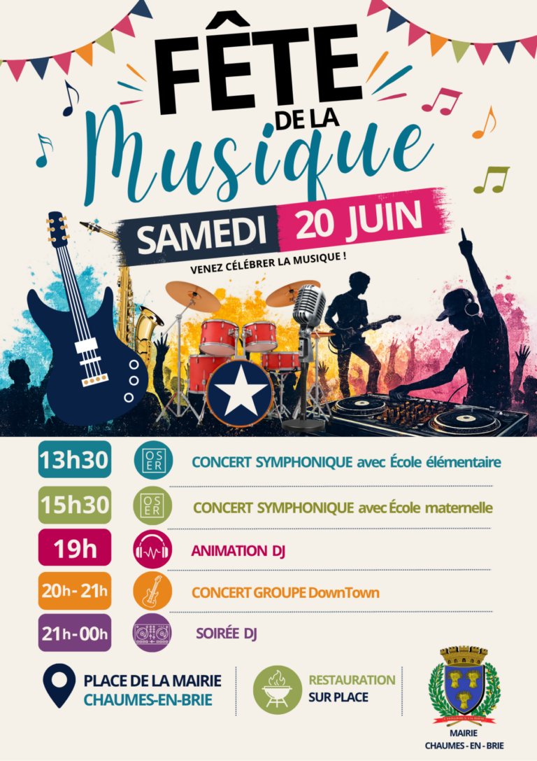 Fête de la musique à Chaumes-en-Brie